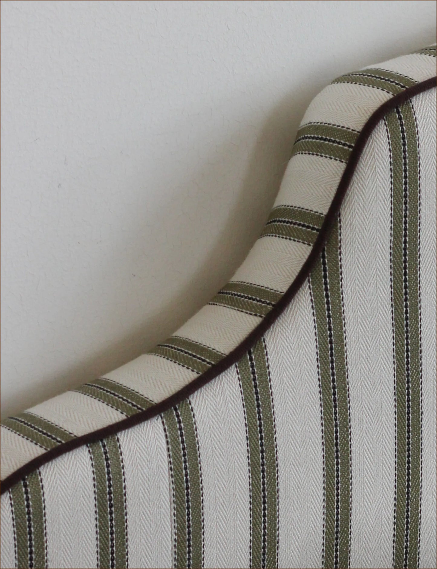 Sänggavel i Casamance Evora Stripe