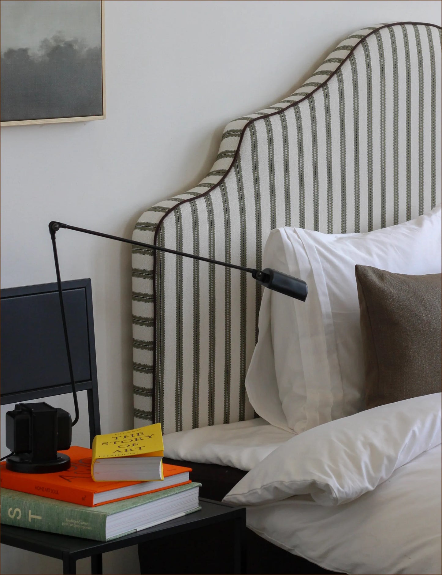Sänggavel i Casamance Evora Stripe