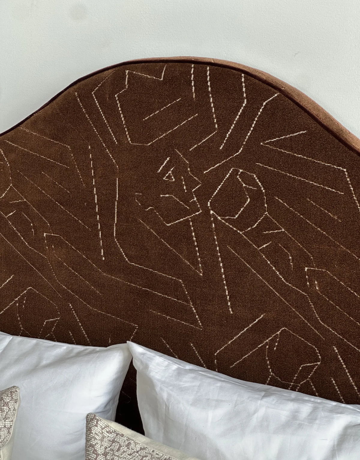 Headboard Cotswolds Dedar Goodfellas 164 cm