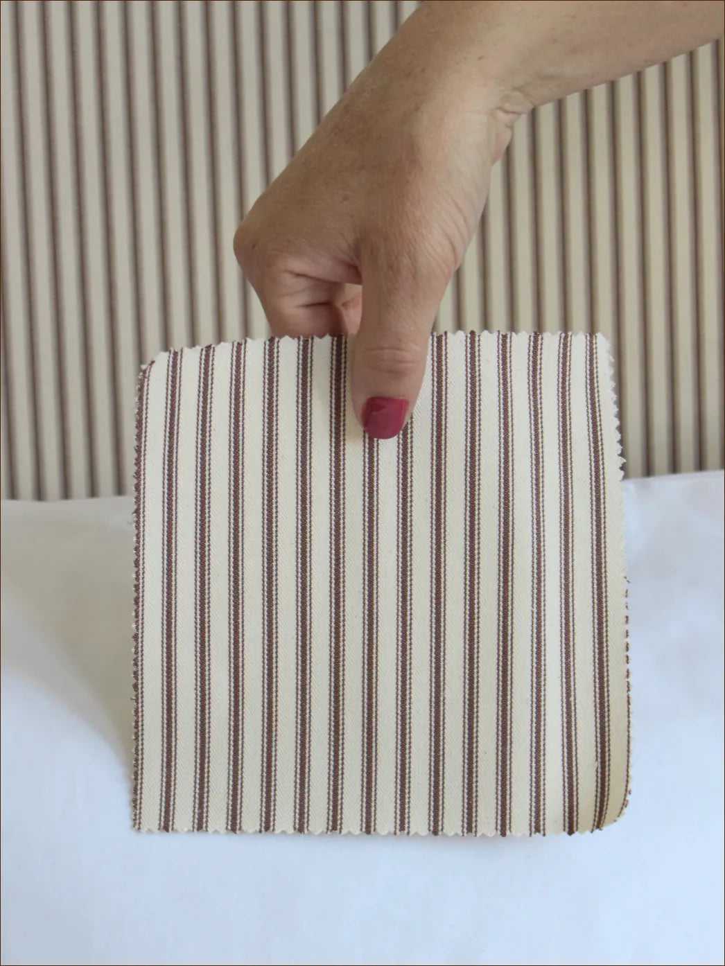 Ian Mankin Ticking Stripe