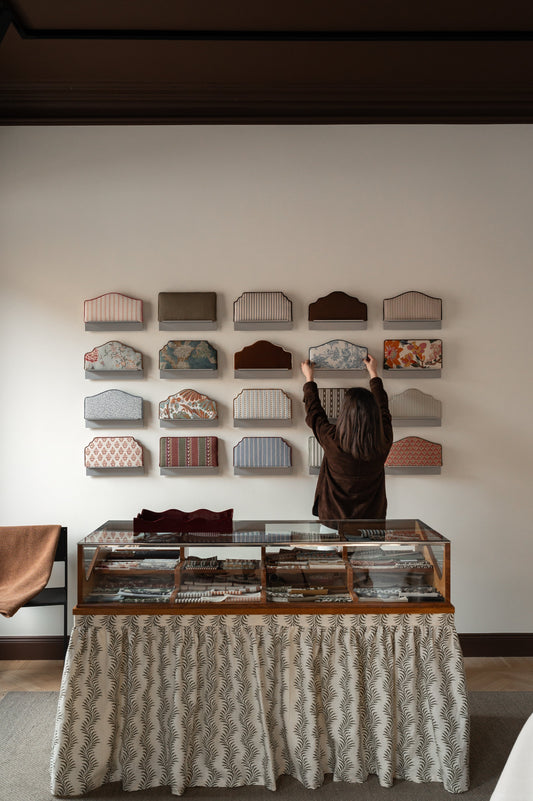 Ylse Showroom Karlavägen 42 Bespoke Headboards