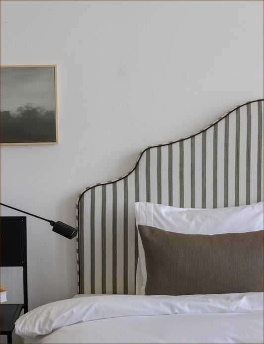 Sänggavel i Casamance Evora Stripe