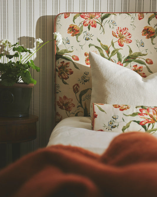 Headboard in Carlotta Blue