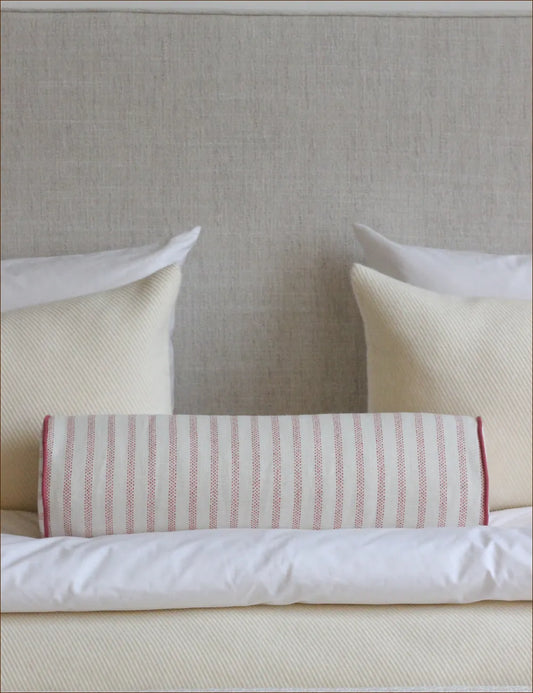 Bolster cushion in Willow Ink (Beata Heuman)