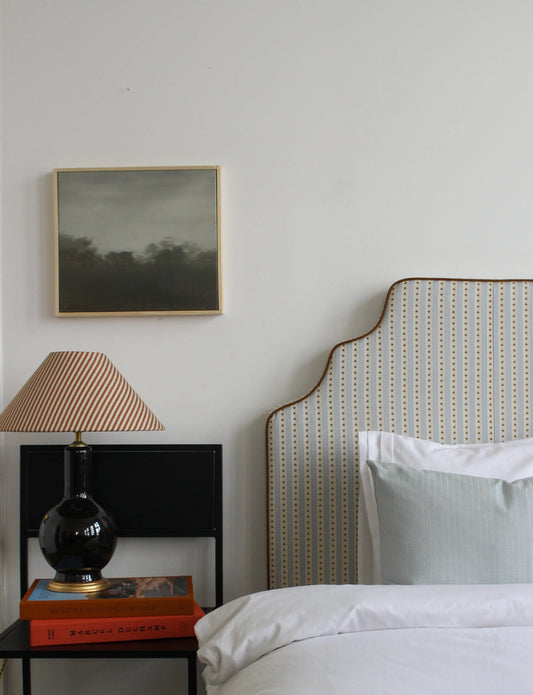 Sänggavel i Domino Celeste från Manuel Canovas