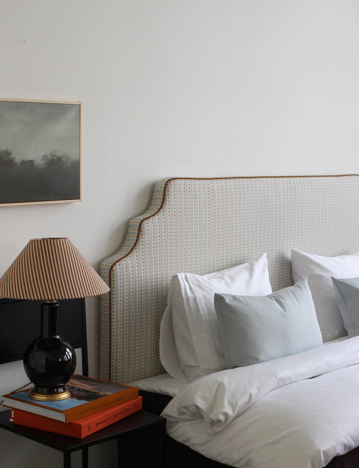 Sänggavel i Domino Celeste från Manuel Canovas