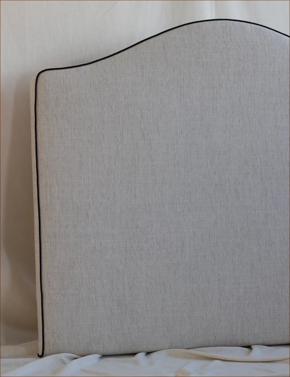 Mayfair Headboard in Ticking Stripe 1