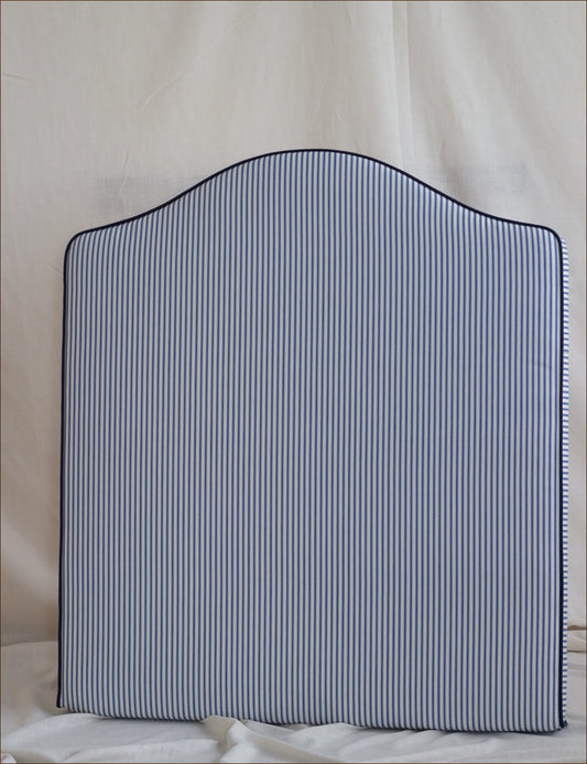 Mayfair Headboard in Ticking Stripe 1