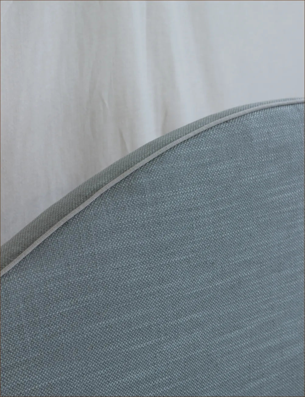 Mayfair Headboard in Ticking Stripe 1