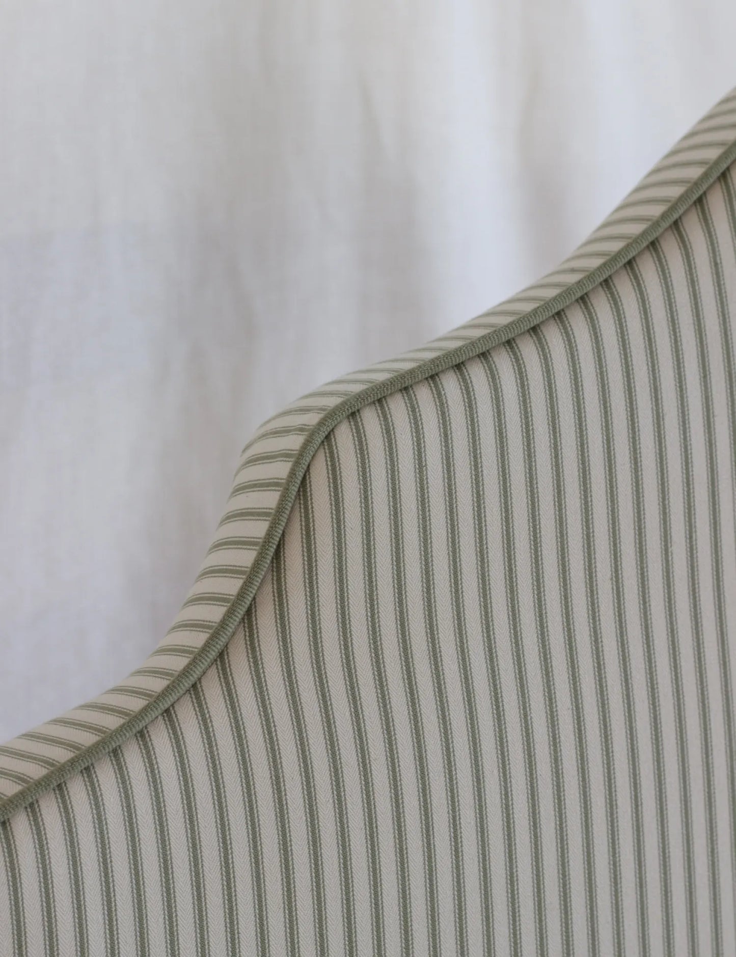 Ian Mankin Sage Tickling stripe 1