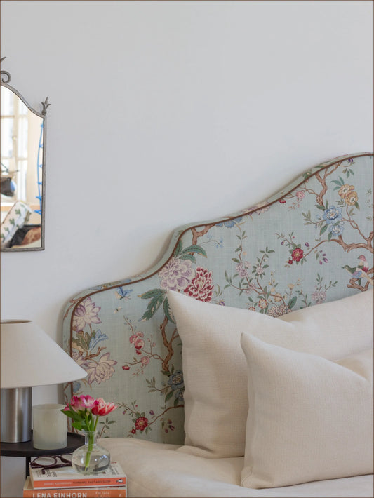 Headboard in Carlotta Blue