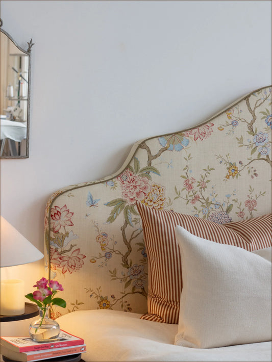 Headboard in Carlotta Blue