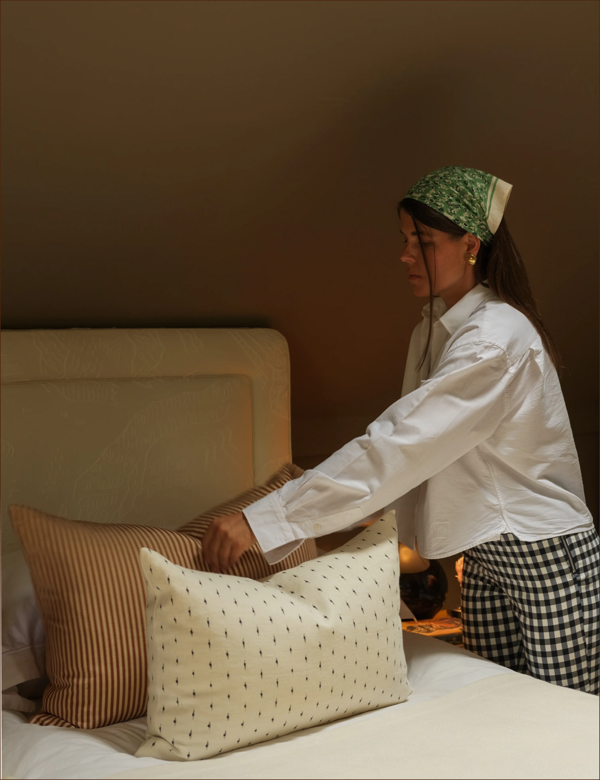 Kuddfodral Helene Blanche Drop Voile
