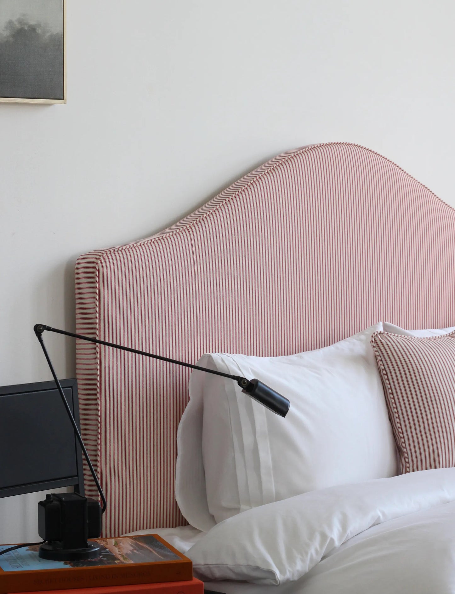Headboard Mayfair Ticking stripe Peony 164 cm 
